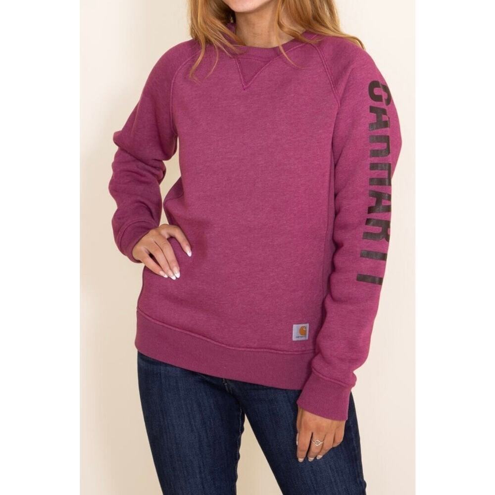 Carhartt Midweight Logo
Sleeve Graphic Sweatshirt...
Relaxed fit size medium